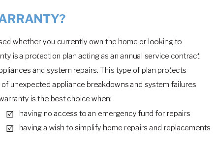 appliance warranty perris